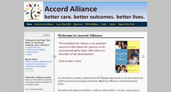 Desktop Screenshot of accordalliance.org